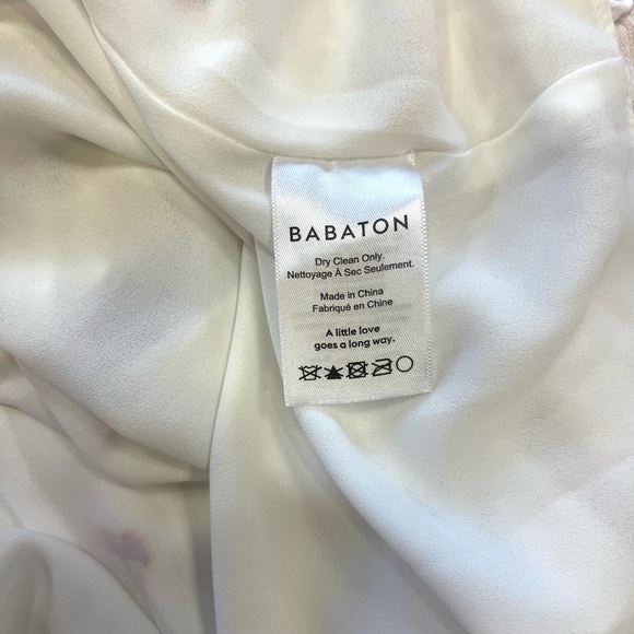 Aritzia Babaton Noel white Floral Midi Dress size 2 - Picture 12 of 13